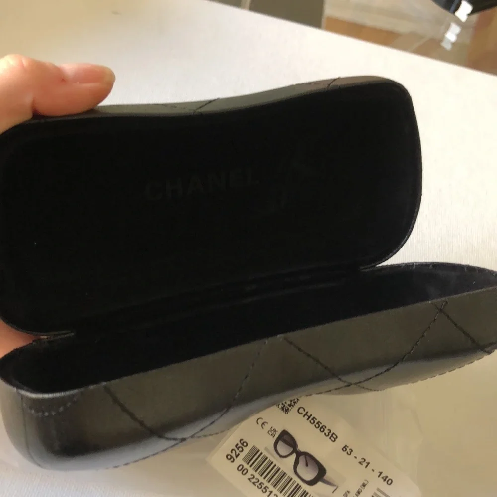 Chanel Black Oversized Square Women's sunglasses CH5563B